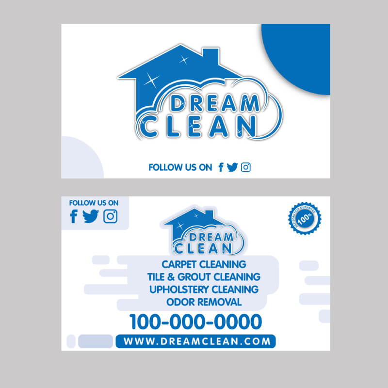 Visiting card design services
