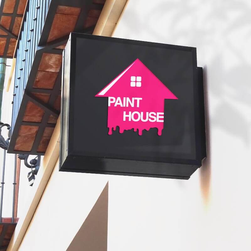 paint company logo design